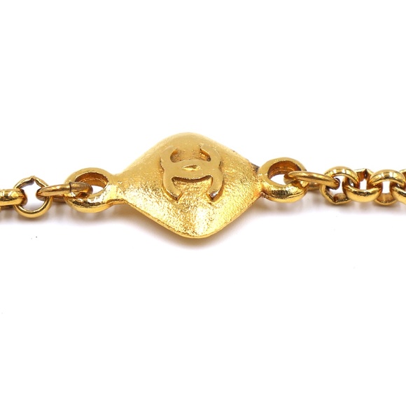 Chanel Gold Ultra Rare 6 Motif Cc Charms Long Necklace - Picture 5 of 12